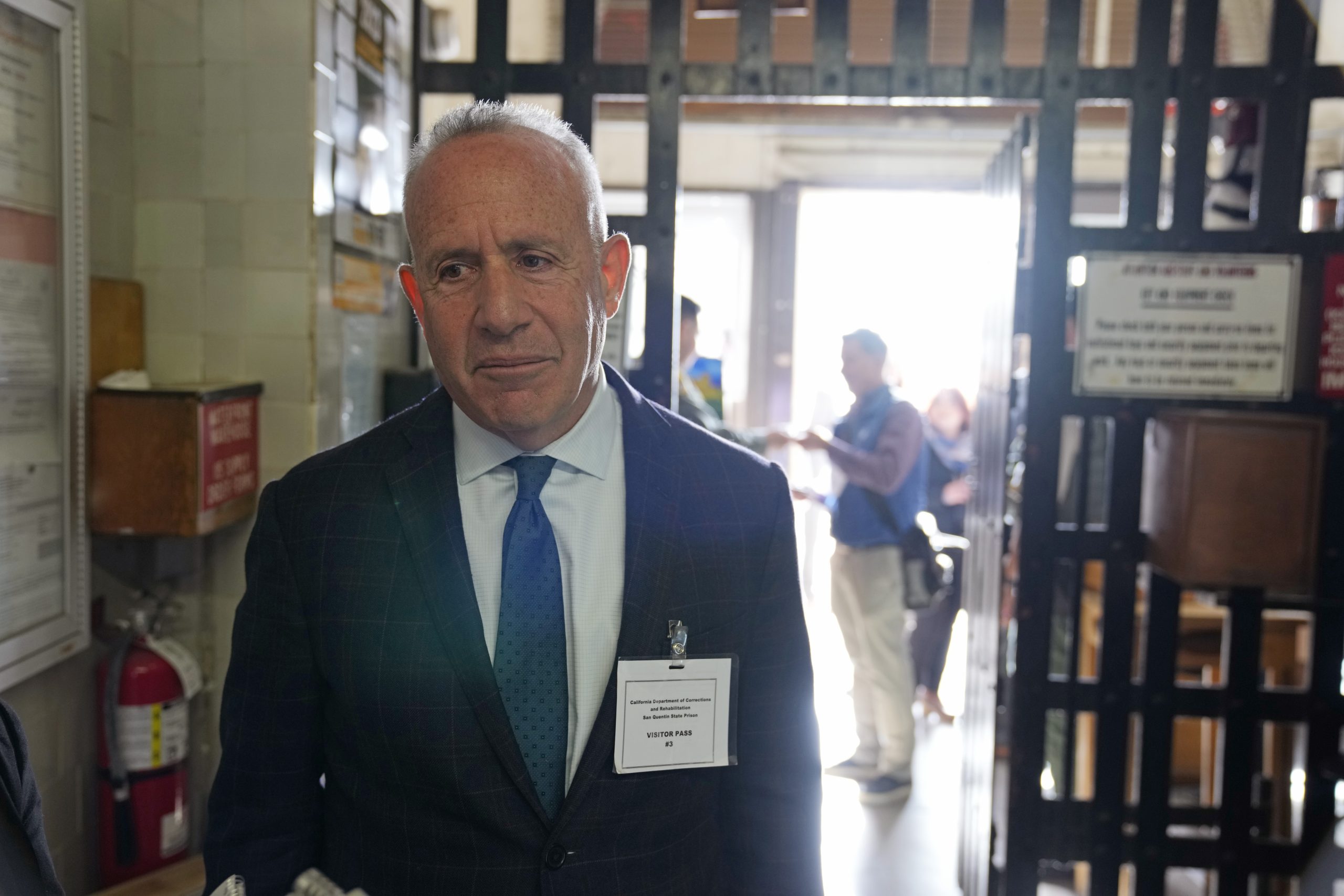 Darrell Steinberg, Sacramento Mayor and the governor's lead advisor for San Quentin State Prison's transformation, talks with reporters during a prison media tour in San Quentin, California, Wednesday, July 26, 2023. In March of 2023, Governor Gavin Newsom announced California intends to transform the prison into the San Quentin Rehabilitation Center. (AP Photo/Eric Risberg)

Prop 66 is changing the conditions and procedures for death penalty cases in California. Contrary to Governor Newsom's claims, people on Death Row will soon face relocation and harder conviction appeals, all while being forced to work for pennies.
